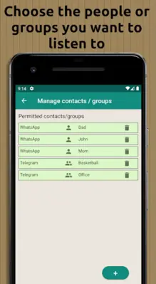 Messages Aloud android App screenshot 1